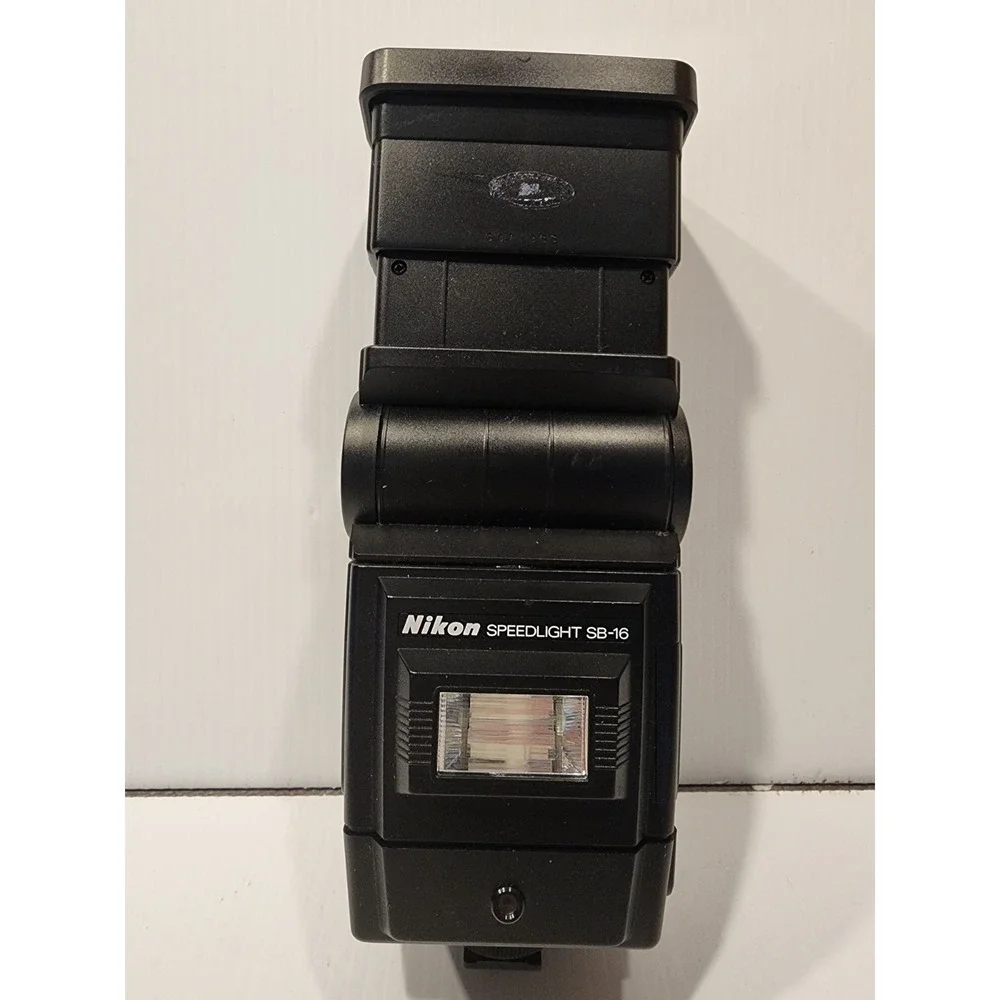 Nikon SB-16B Speedlight flash w/AS-9 shoe mount Tested/Works